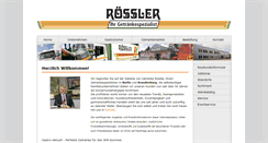 Desktop Screenshot of getraenke-roessler.de